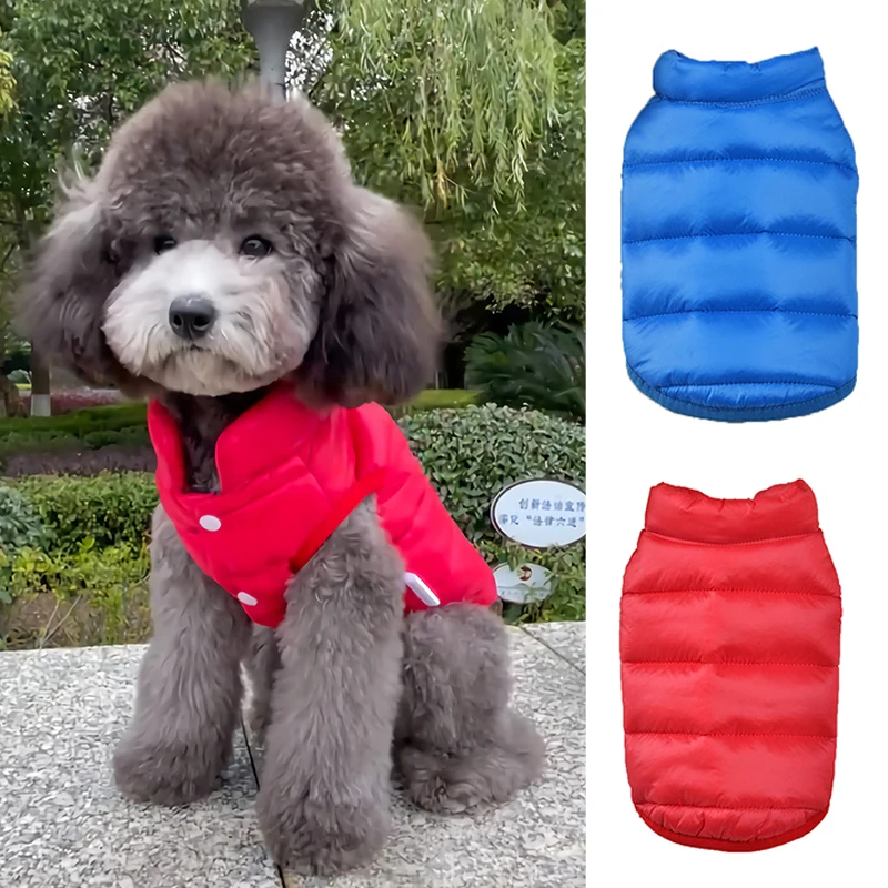 Warm Dog Clothes For Small Dog Windproof Winter Pet Dog Coat Jacket Padded Clothes Puppy Outfit Vest Yorkie Chihuahua Clothes
Warm Dog Clothes For Small Dog Windproof Winter Pet Dog Coat Jacket Padded Clothes Puppy Outfit Vest Yorkie Chihuahua Clothes