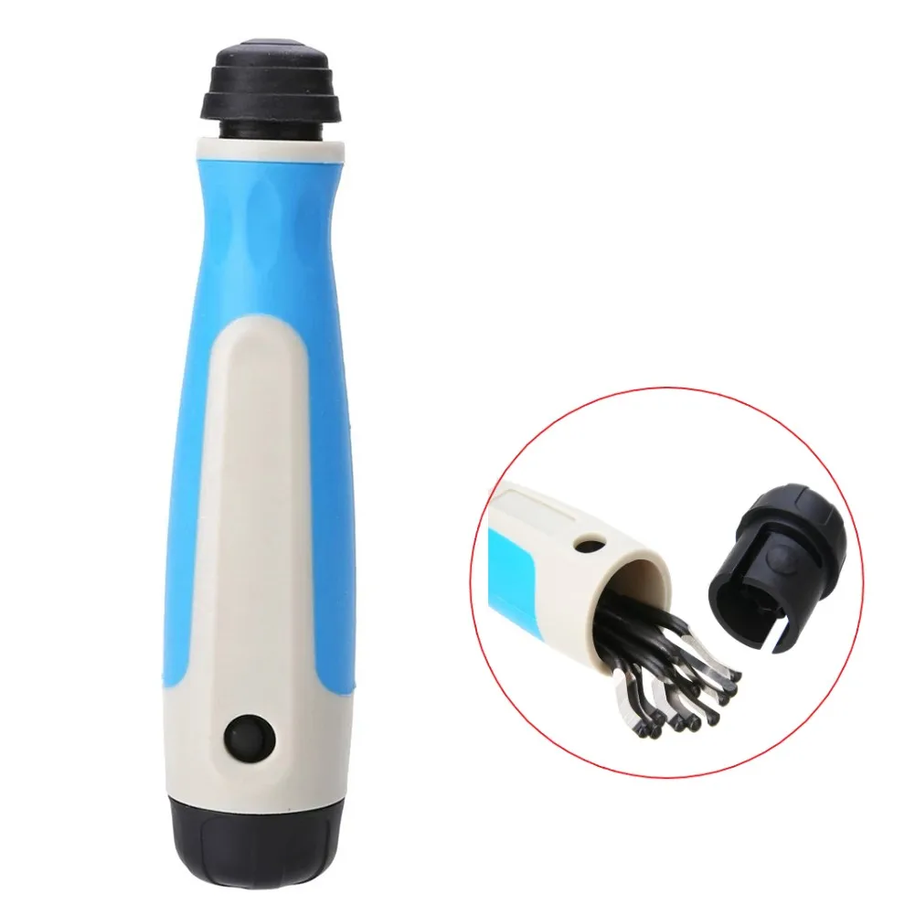 NG1000 Handle Burr Metal Deburring Tool Handle Remover Cutting Tool With 1pcs Rotary Deburr Blade DeburRed For Luminium Copper
NG1000 Handle Burr Metal Deburring Tool Handle Remover Cutting Tool With 1pcs Rotary Deburr Blade DeburRed For Luminium Copper