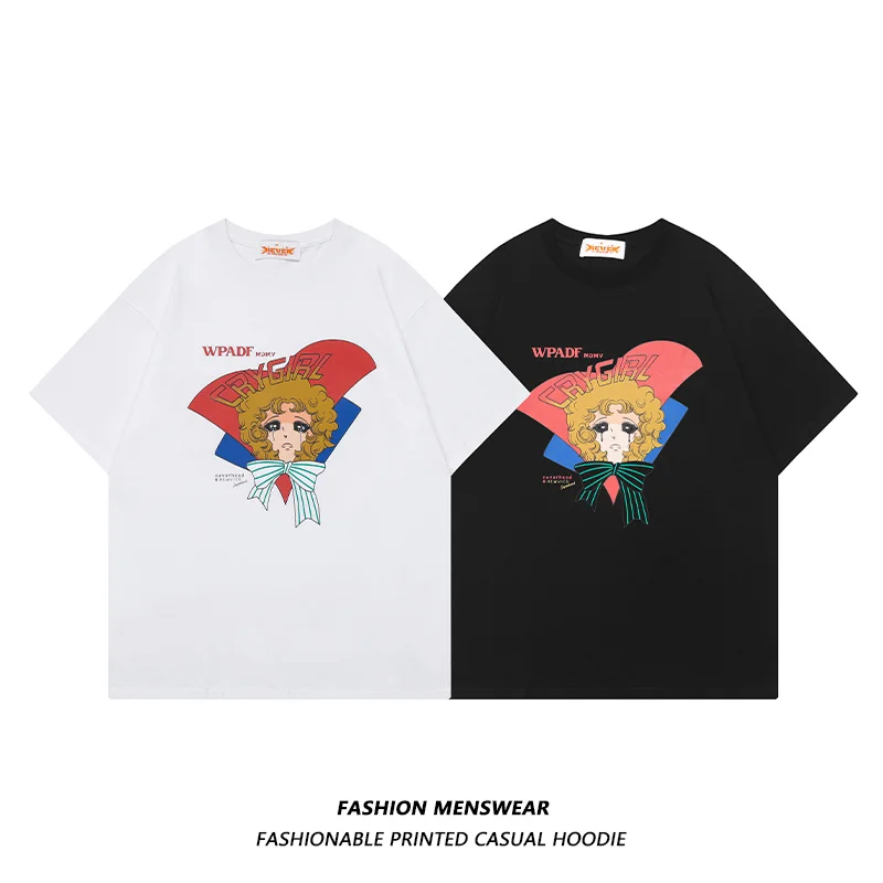Chaopai 2022 Summer New Cartoon Printing Student Couple Oversize Leisure Joker T-shirt
Chaopai 2022 Summer New Cartoon Printing Student Couple Oversize Leisure Joker T-shirt