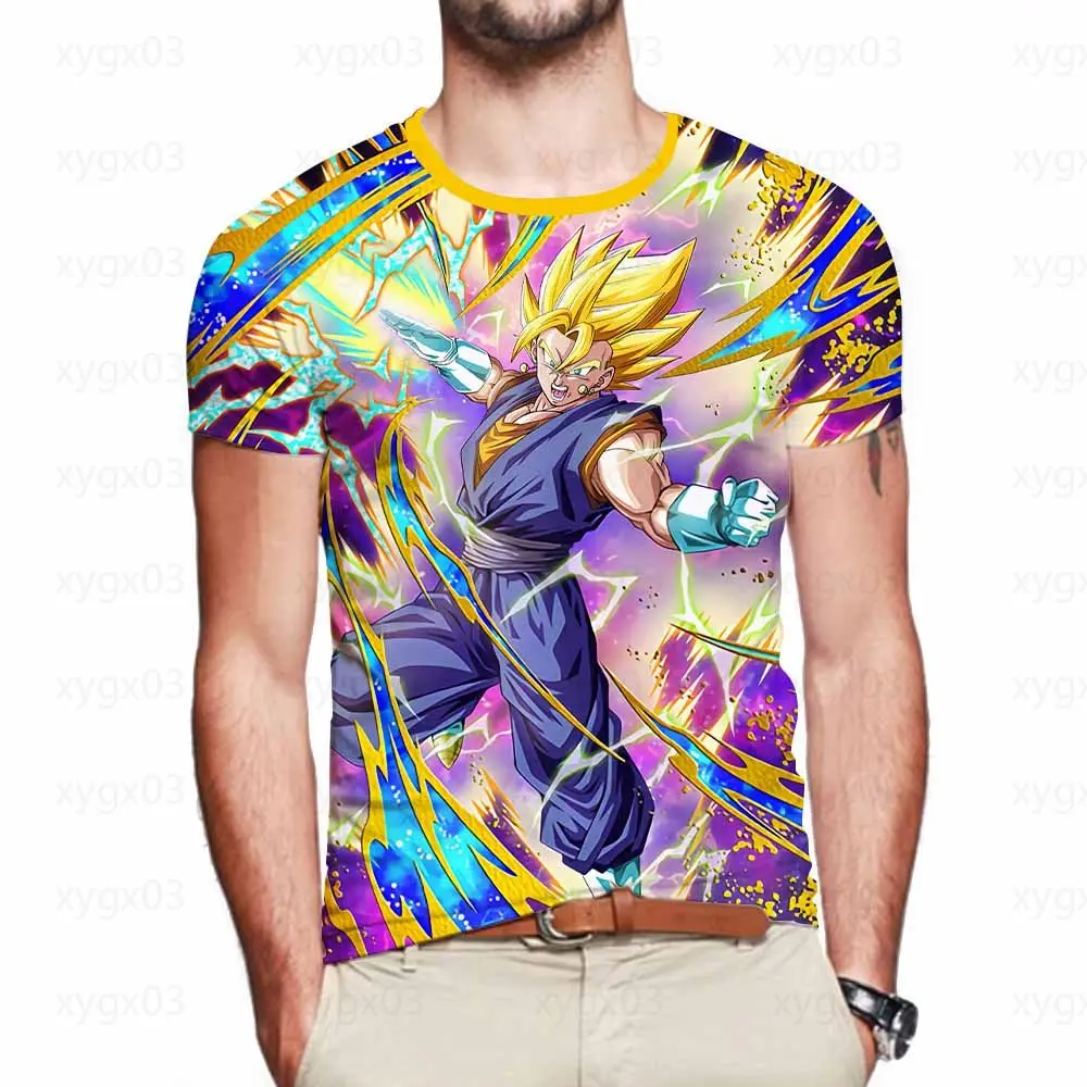 Men's Clothing Oversized T-shirt Parent-child Wear Cool Leisure Harajuku Style Dragon Ball Goku Vegeta Tops Street Fashion Anime
Men's Clothing Oversized T-shirt Parent-child Wear Cool Leisure Harajuku Style Dragon Ball Goku Vegeta Tops Street Fashion Anime