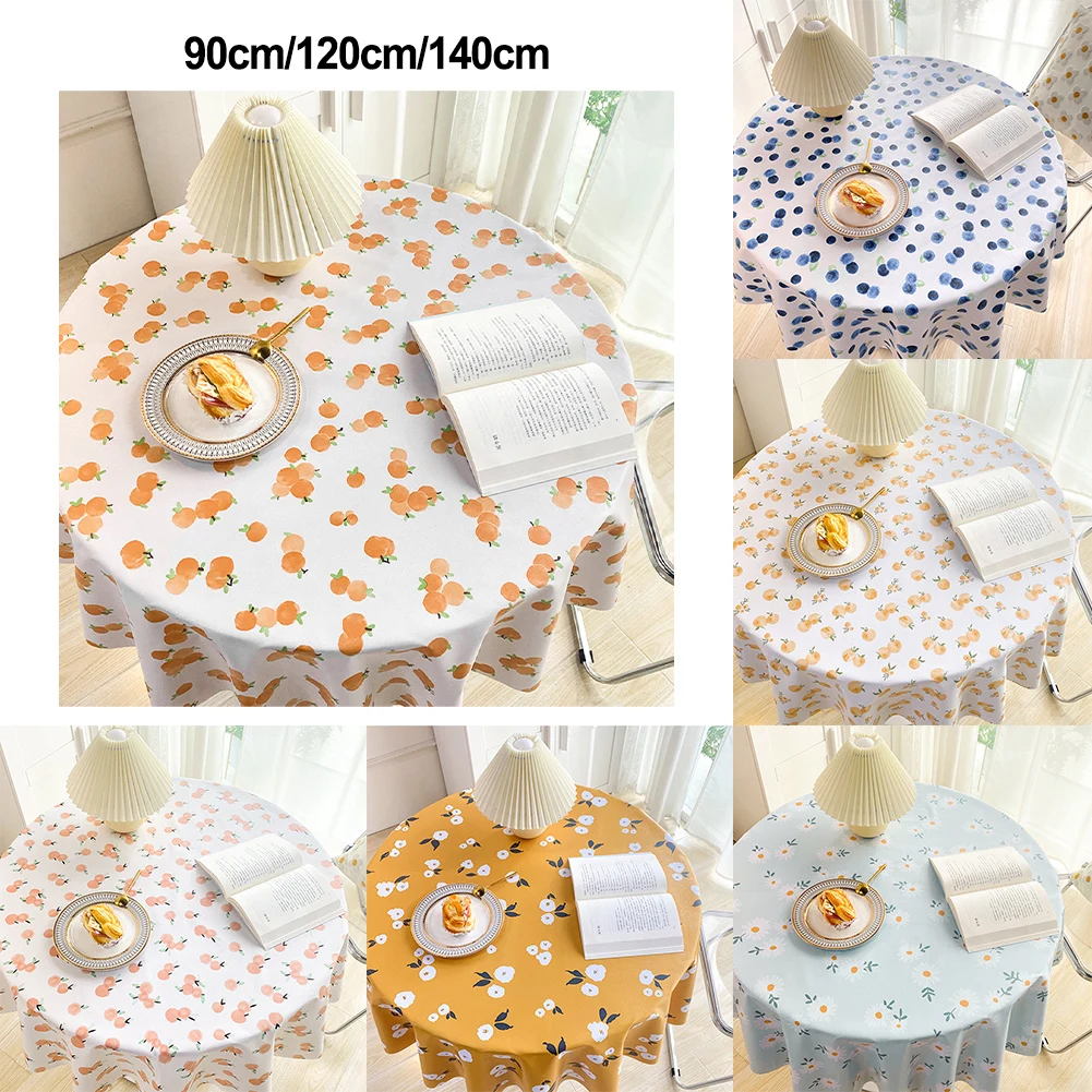 Round Tablecloth PVC Waterproof Table Cloth Tabletop Cover Flower Print Kitchen Garden Dining Tableware Wedding Party Supplies
Round Tablecloth PVC Waterproof Table Cloth Tabletop Cover Flower Print Kitchen Garden Dining Tableware Wedding Party Supplies