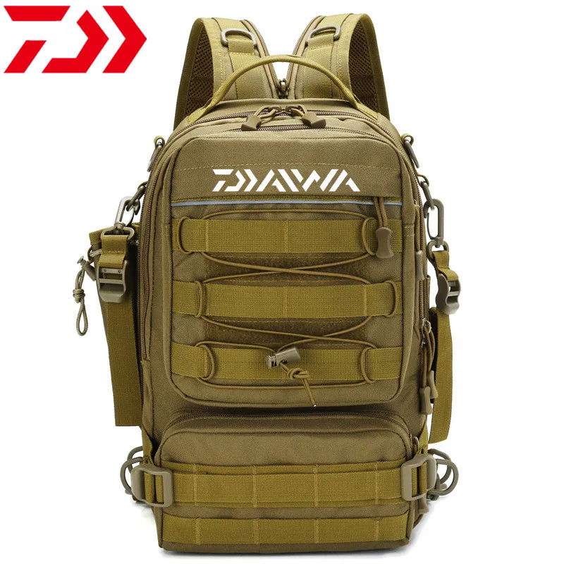 DaiWa's popular outdoor backpack for hiking tourism fishing, fishing gear and multifunctional casual tactical diagonal cross bag
DaiWa's popular outdoor backpack for hiking tourism fishing, fishing gear and multifunctional casual tactical diagonal cross bag
