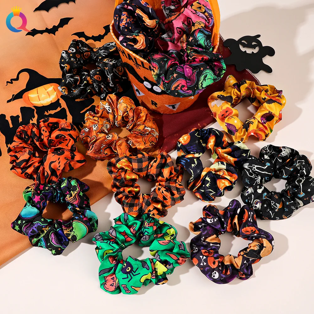 Halloween Decoration Women Scrunchie Elastic Headband Ponytail Holder Headband Hair Accessories Hair Ties
Halloween Decoration Women Scrunchie Elastic Headband Ponytail Holder Headband Hair Accessories Hair Ties