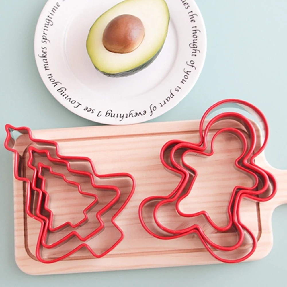 3pc/set Stainless Steel Gingerbread Men Shaped Holiday Biscuit Molds Christmas Cookie Cutter Tools Kitchen Cake Decorating Tools
3pc/set Stainless Steel Gingerbread Men Shaped Holiday Biscuit Molds Christmas Cookie Cutter Tools Kitchen Cake Decorating Tools