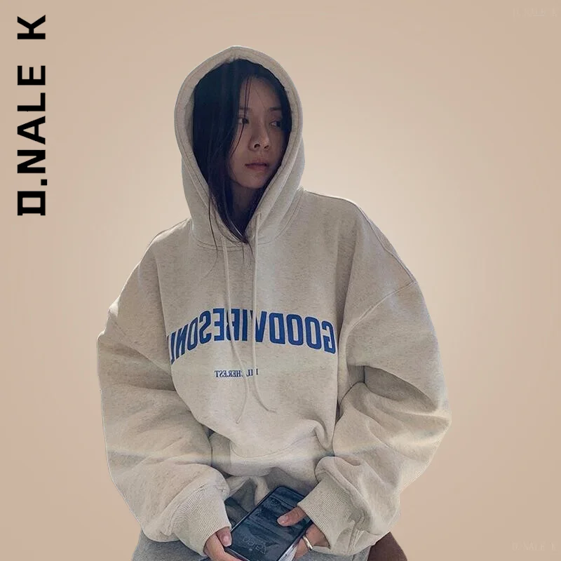 D.Nale K Womens Long Sleeves Casual Warm Clothing Grey Vintage Street Sweatshirt Hoodie Letter Printing Baggy Ladies Tops
D.Nale K Womens Long Sleeves Casual Warm Clothing Grey Vintage Street Sweatshirt Hoodie Letter Printing Baggy Ladies Tops