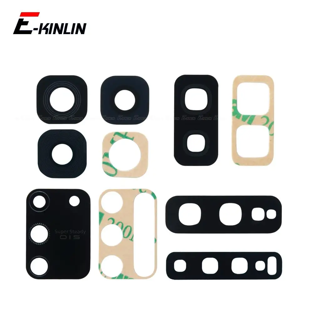 Стеклянный объектив задней камеры 2 шт. с клейкой наклейкой для Samsung Galaxy S10 Lite S10e S9 S8 Plus S7 S6 Edge запасные части 
Стеклянный объектив задней камеры 2 шт. с клейкой наклейкой для Samsung Galaxy S10 Lite S10e S9 S8 Plus S7 S6 Edge запасные части