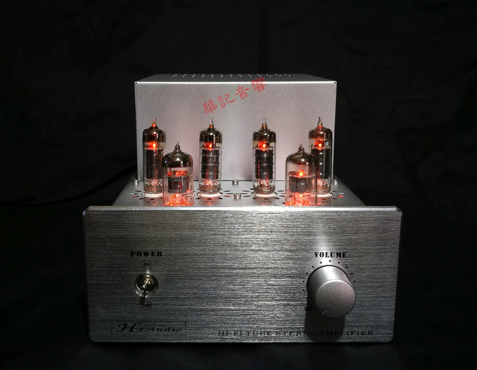 

2022 Huaji Tube Tube Amplifier Power Amplifier St-6aq5pp 2*10w Stereo Push-pull Combined Amplifier 6f2(6u8.ecf82)*2 6aq5*4