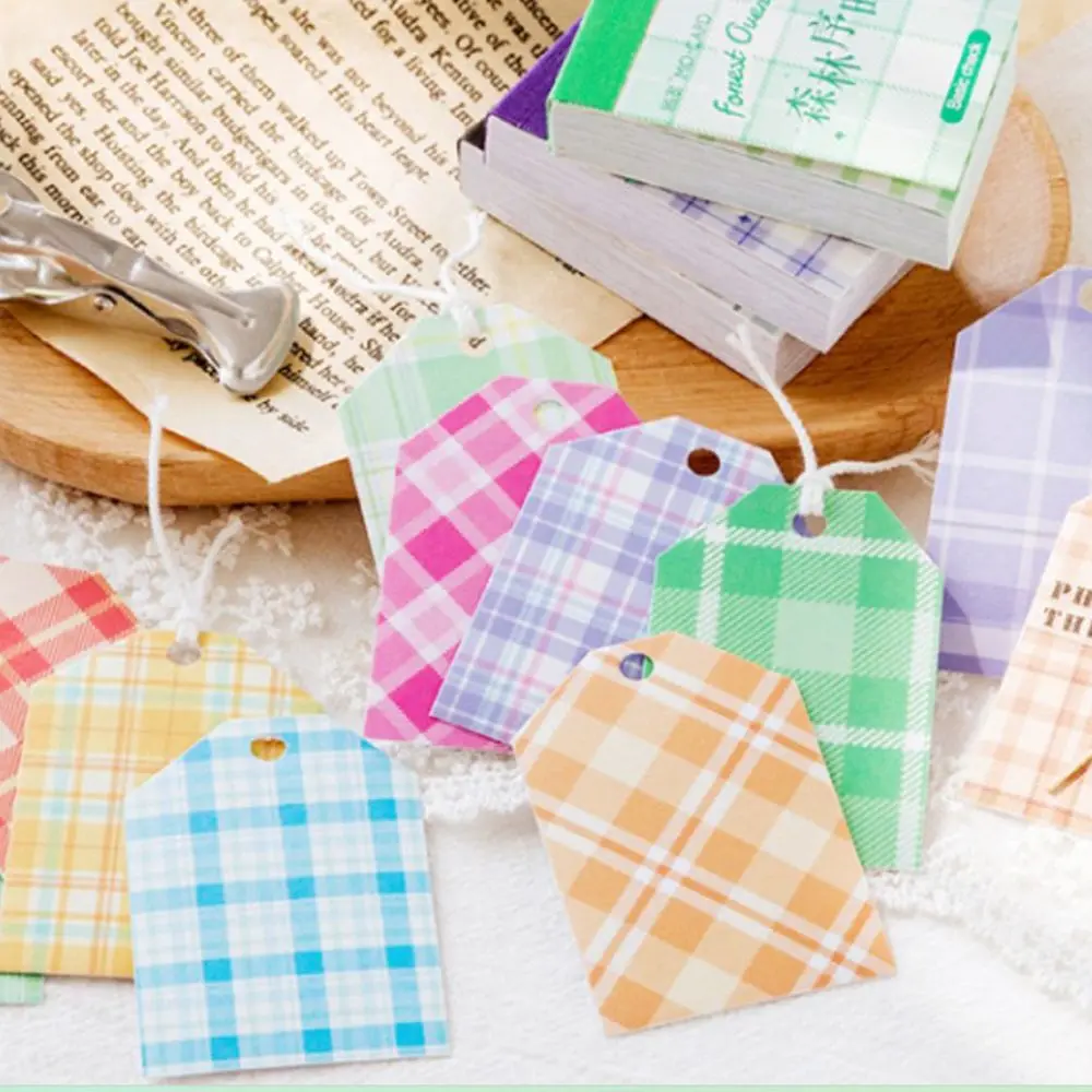 50Pcs/lot Plaid Self Adhesive Paper Sticker for Scrapbooking Albumn DIY School Supplies Stationery
50Pcs/lot Plaid Self Adhesive Paper Sticker for Scrapbooking Albumn DIY School Supplies Stationery
