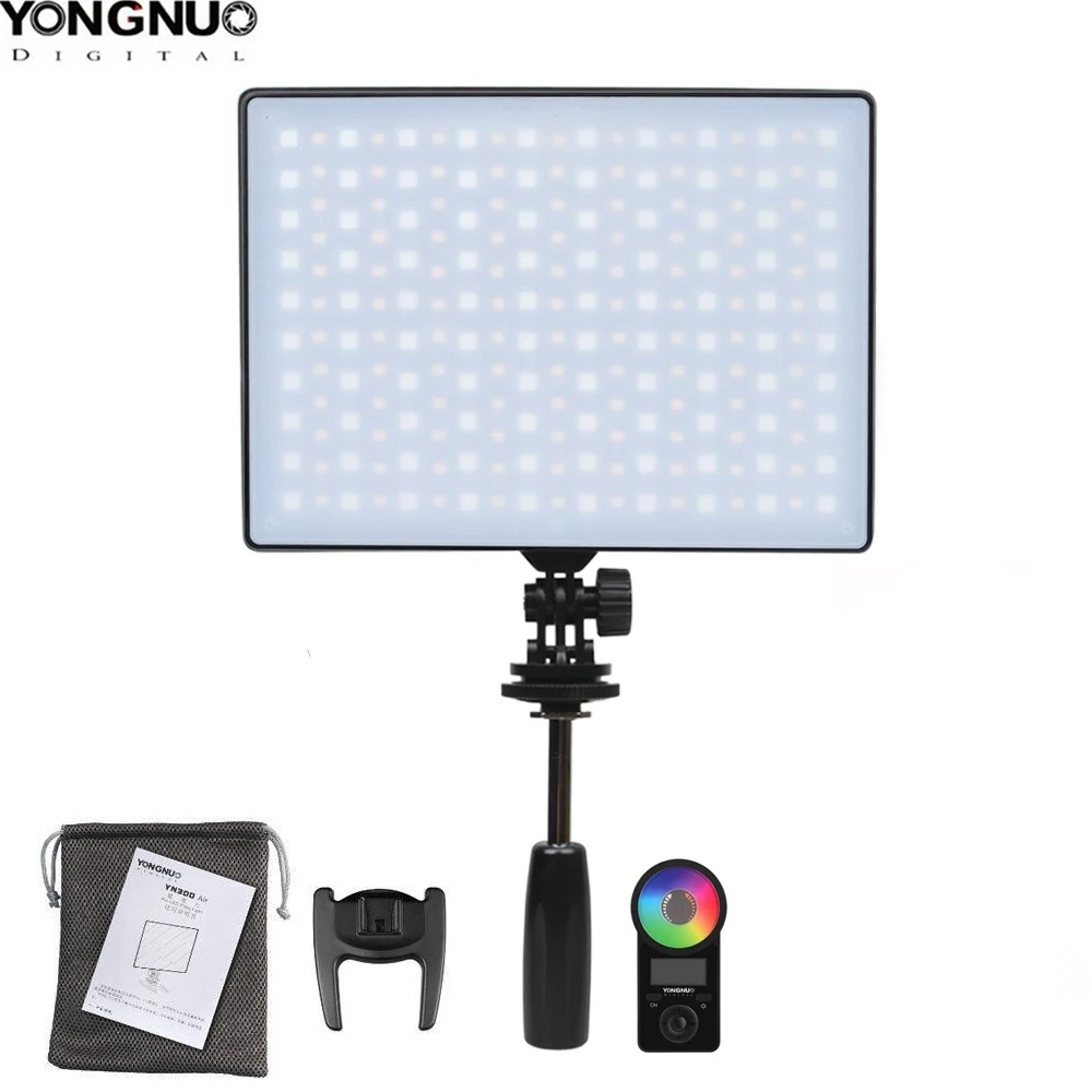 YONGNUO YN300 Air II YN300air II YN-300 air Pro 3200k-5500k RGB светильник для видеокамеры Canon Nikon
YONGNUO YN300 Air II YN300air II YN-300 air Pro 3200k-5500k RGB светильник для видеокамеры Canon Nikon