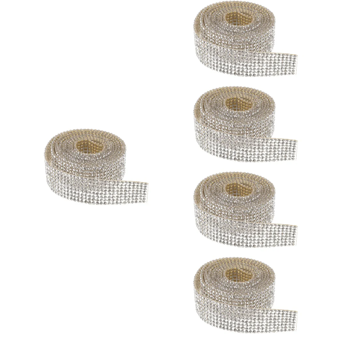 5 Rolls Self Adhesive Rhinestone Ribbon Craft Clothes Bling Rhinestone Strip Costume Decoration
5 Rolls Self Adhesive Rhinestone Ribbon Craft Clothes Bling Rhinestone Strip Costume Decoration