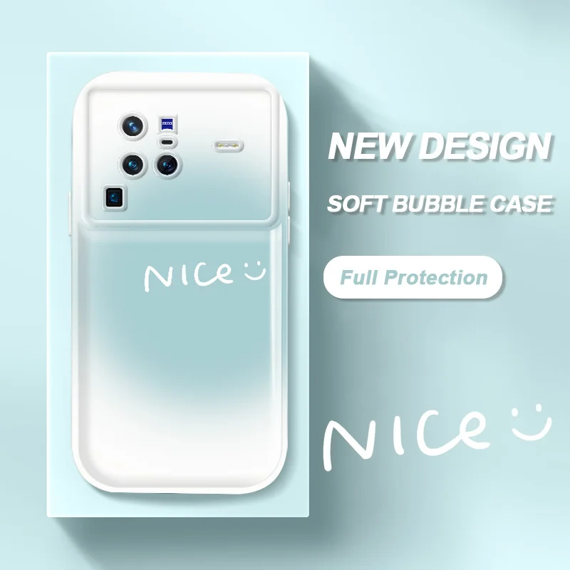 For vivo X80 X70 X60 V20 Pro X70T X60S S7 S7T S1 Y7S Z1X iQOO Neo Case smiling face Bubble Phone Cover Silicone Anti-fall Shell
For vivo X80 X70 X60 V20 Pro X70T X60S S7 S7T S1 Y7S Z1X iQOO Neo Case smiling face Bubble Phone Cover Silicone Anti-fall Shell