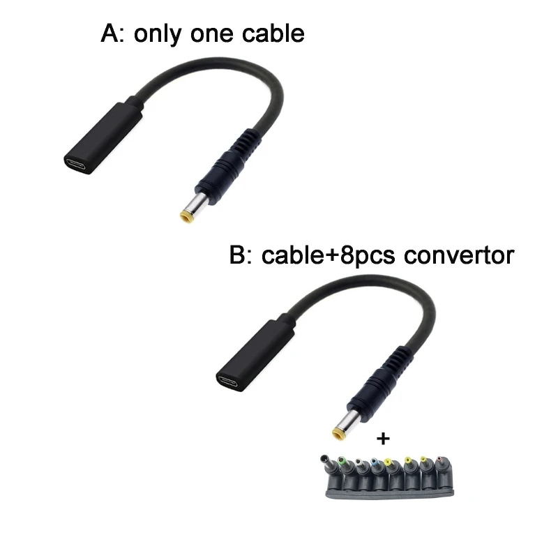 Type-C Power Adapter USB C PD Male to 12V 3.5/4.0/4.8/5.5/6.3/6.4mm Converter Dropship
Type-C Power Adapter USB C PD Male to 12V 3.5/4.0/4.8/5.5/6.3/6.4mm Converter Dropship