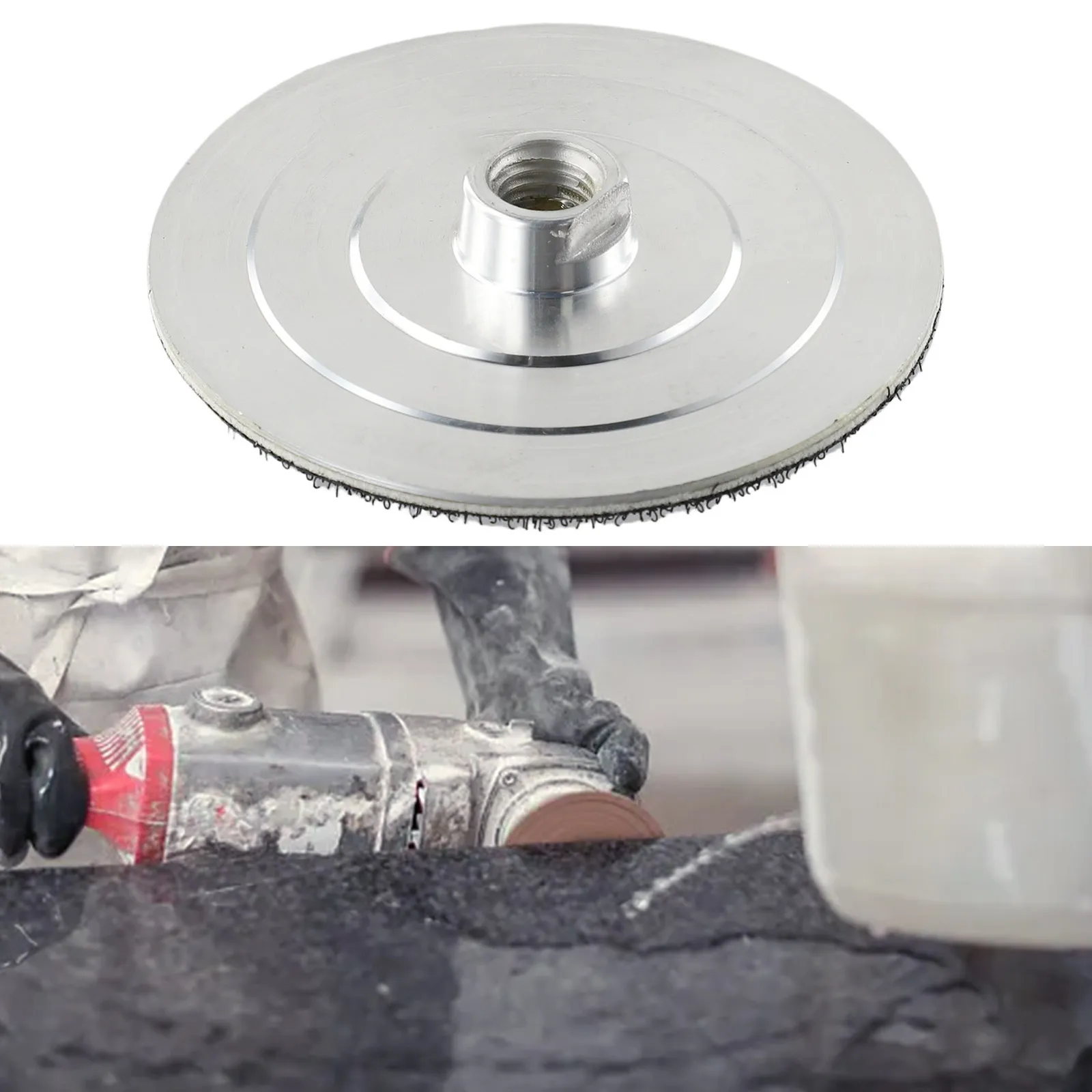 4\\\\\\\" 1pcs Backer Pad For Diamond Polishing Pads Based Backing Holder M14 5/8-11 Polish Wheel Holder Pads Back Up Tools
4\\\\\\\" 1pcs Backer Pad For Diamond Polishing Pads Based Backing Holder M14 5/8-11 Polish Wheel Holder Pads Back Up Tools