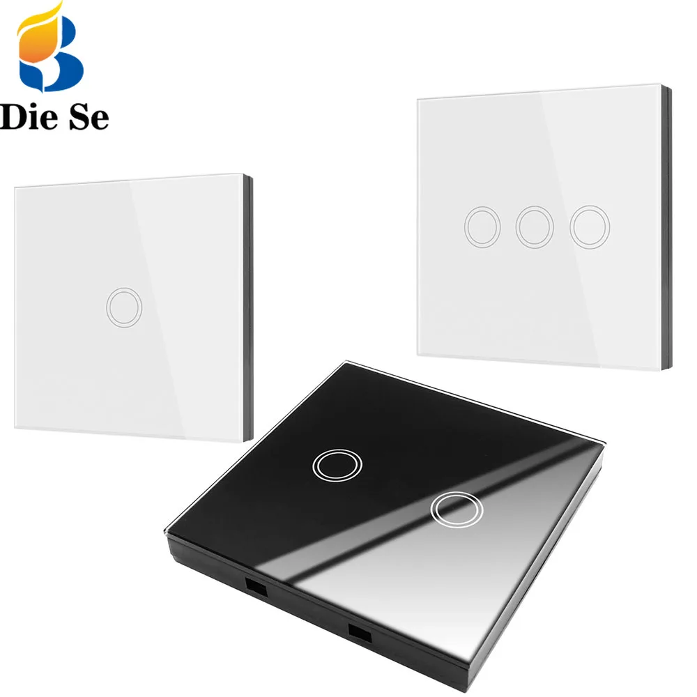 433mhz rf Wireless Touch Button Switch Glass Wall Panel on Off Remote Control Switch Work with Receiver ,for Home Appliance
433mhz rf Wireless Touch Button Switch Glass Wall Panel on Off Remote Control Switch Work with Receiver ,for Home Appliance