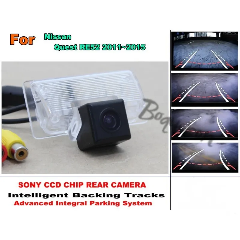 Smart Tracks Chip Camera HD CCD Intelligent Dynamic Parking Car Rear View Camera For Nissan Quest RE52 2011~2015
Smart Tracks Chip Camera HD CCD Intelligent Dynamic Parking Car Rear View Camera For Nissan Quest RE52 2011~2015