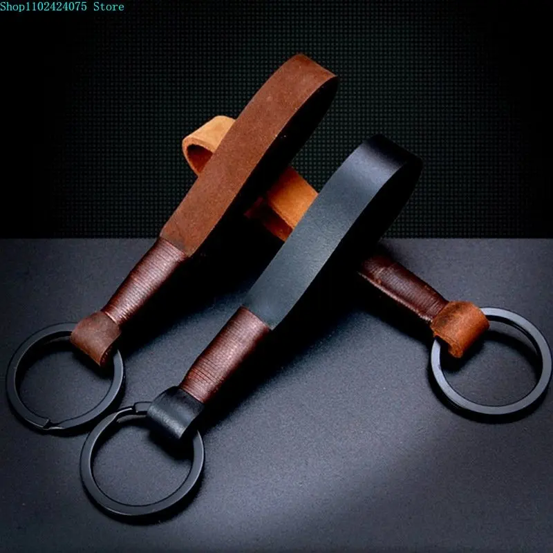 Classic Retro Simple Real Leather Cowhide Rope Keychain for Men Women Soft Key Holder Key Cover Car Keyring Husband Gift
Classic Retro Simple Real Leather Cowhide Rope Keychain for Men Women Soft Key Holder Key Cover Car Keyring Husband Gift