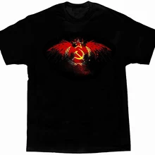 Creative Design Rising Phoenix Russia CCCP Moscow Flag T Shirt. Short Sleeve 100% Cotton Casual T-shirts Loose Top Size S-3XL