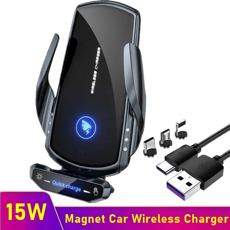 Автомобильное беспроводное зарядное устройство Tongdaytech 15 Вт для iPhone 7 8 XS 11 12 13 Pro Max, автомобильный держатель, магнитное быстрое зарядное устро...
Автомобильное беспроводное зарядное устройство Tongdaytech 15 Вт для iPhone 7 8 XS 11 12 13 Pro Max, автомобильный держатель, магнитное быстрое зарядное устро...