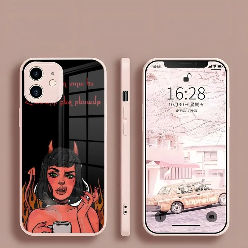Fashion Devil Girl Phone Case For Iphone 14 13 Pro Max 12 11 Xr X Xs Mini 6 7 8 Plus Se 2022 2020 Shockproof Cover Glass
Fashion Devil Girl Phone Case For Iphone 14 13 Pro Max 12 11 Xr X Xs Mini 6 7 8 Plus Se 2022 2020 Shockproof Cover Glass