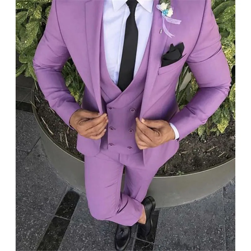 2022 Latest Coat Pant Design Purple Pink Men Suit Slim Fit Groom Tuxedo Custom Wedding Suits Prom Blazer 3pcs(Jacket+Pants+Vest)
2022 Latest Coat Pant Design Purple Pink Men Suit Slim Fit Groom Tuxedo Custom Wedding Suits Prom Blazer 3pcs(Jacket+Pants+Vest)