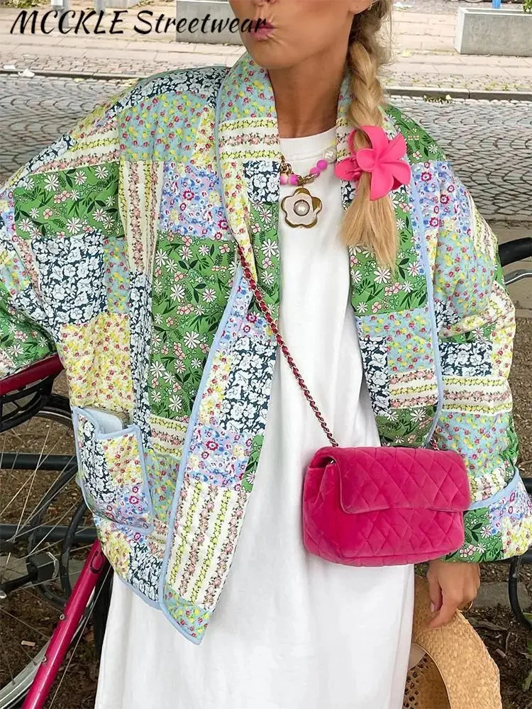 Print Thick Coat Women 2023 Autumn Winter Fashion Floral Long Slve Cotton Female Cardigan Casual Strtwear Warm Lady Jacket
Print Thick Coat Women 2023 Autumn Winter Fashion Floral Long Slve Cotton Female Cardigan Casual Strtwear Warm Lady Jacket