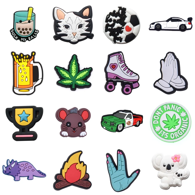 Women Charm Shoe Charms Accessories Decorations PVC Buckle Decorations for Crocs Wholesale Bulk Gifts Pins Shoes Accessories
Women Charm Shoe Charms Accessories Decorations PVC Buckle Decorations for Crocs Wholesale Bulk Gifts Pins Shoes Accessories