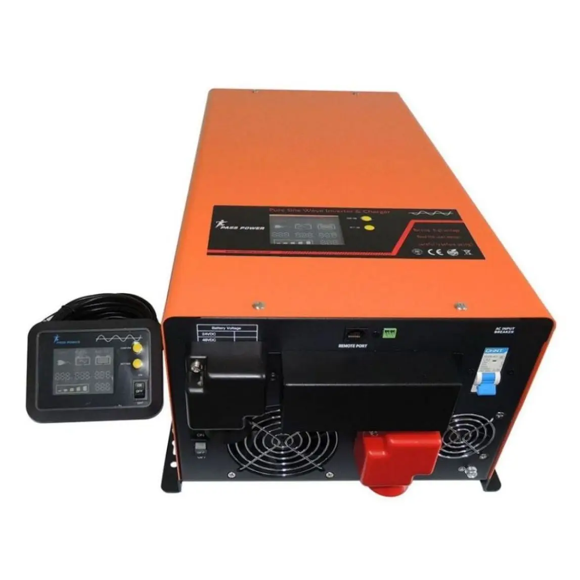 5000 Вт Солнечный инвертор с тремя вентиляторами контроля температуры и зарядным устройством для солнечной панели
5000 Вт Солнечный инвертор с тремя вентиляторами контроля температуры и зарядным устройством для солнечной панели