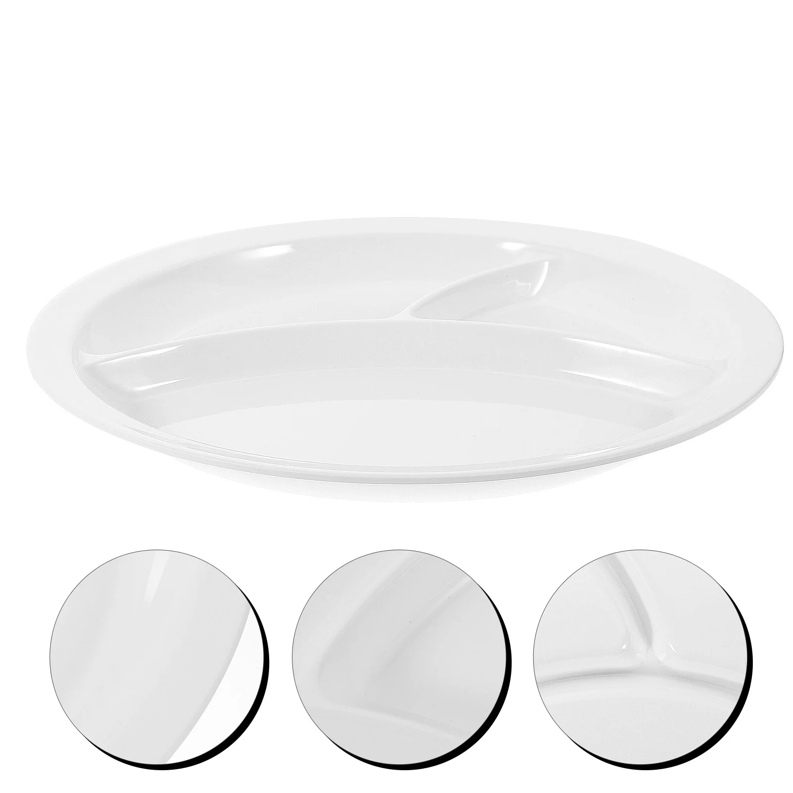 Cookie Plate Compartment Platter White Trays Plates Appetizer Snack Dish Household Sectioned Food Divided Holder Storage
Cookie Plate Compartment Platter White Trays Plates Appetizer Snack Dish Household Sectioned Food Divided Holder Storage