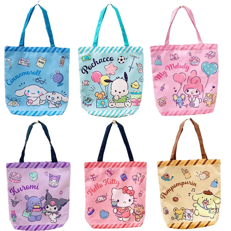 Sanrios Kuromi MyMelody Cinnamoroll Kittys PurinDog понравилось аниме Kawaii холщовые сумки для покупок мультяшная милая сумка на плечо сумка
Sanrios Kuromi MyMelody Cinnamoroll Kittys PurinDog понравилось аниме Kawaii холщовые сумки для покупок мультяшная милая сумка на плечо сумка