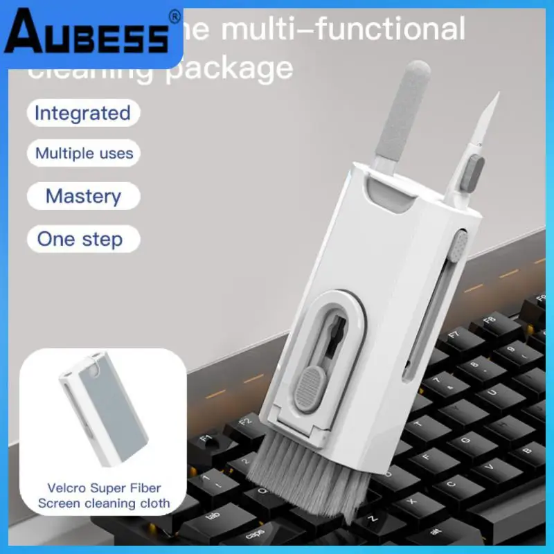 Multifunctional Computer Keyboard Cleaner Brush Sponge Cleaning Tools Mobile Screen Cleaner Key Puller Integrated Cleaning Suit
Multifunctional Computer Keyboard Cleaner Brush Sponge Cleaning Tools Mobile Screen Cleaner Key Puller Integrated Cleaning Suit