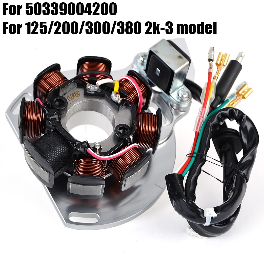 Motorcycle Stator Coil for KTM 125 EXC Six Days EXE EGS SX SXS Supermotor 80 100 50339004200 200 250 300 380 MXC
Motorcycle Stator Coil for KTM 125 EXC Six Days EXE EGS SX SXS Supermotor 80 100 50339004200 200 250 300 380 MXC