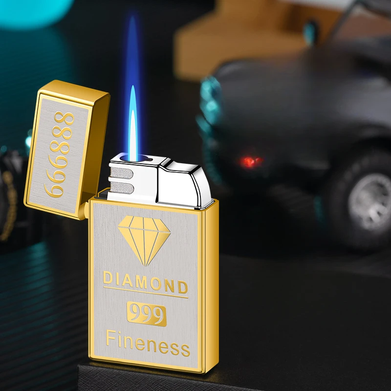 New Two Color Windproof Straight Punch Lighter Creative Personality Trend Inflatable Gift Lighter Smoke Accesoires Men Gadgets
New Two Color Windproof Straight Punch Lighter Creative Personality Trend Inflatable Gift Lighter Smoke Accesoires Men Gadgets