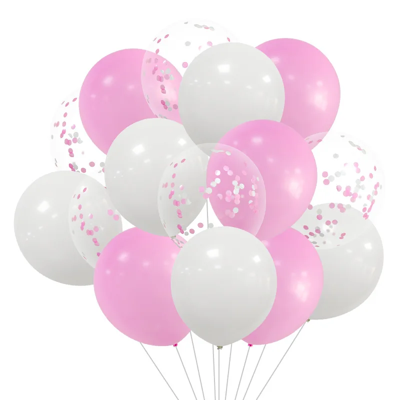 Pink White Latex Balloons Girls Happy Birthday Party Decoration Confetti Balloon Macaron Pink Baby Shower Gender Reveal Supply
Pink White Latex Balloons Girls Happy Birthday Party Decoration Confetti Balloon Macaron Pink Baby Shower Gender Reveal Supply