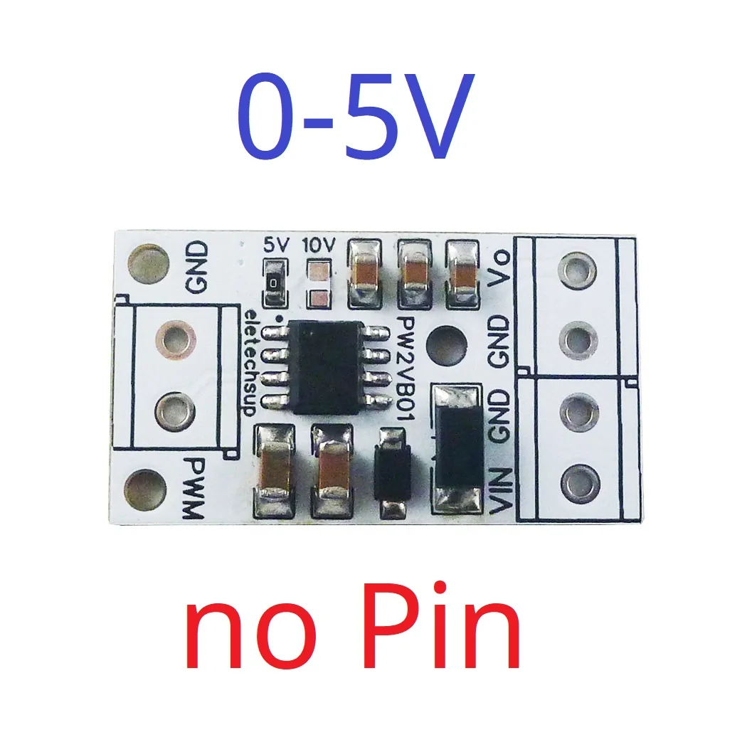 Конвертер ШИМ в ЦАП eletechsup 2/4 шт. 0-5В/0-10В 
Конвертер ШИМ в ЦАП eletechsup 2/4 шт. 0-5В/0-10В