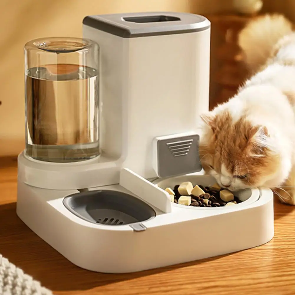 2-in-1 Pet Automatic Feeder Detachable Large Capacity Dog Cat Drinking Fountain Water Dispenser Food Bowl Pet Supplies For Cats
2-in-1 Pet Automatic Feeder Detachable Large Capacity Dog Cat Drinking Fountain Water Dispenser Food Bowl Pet Supplies For Cats