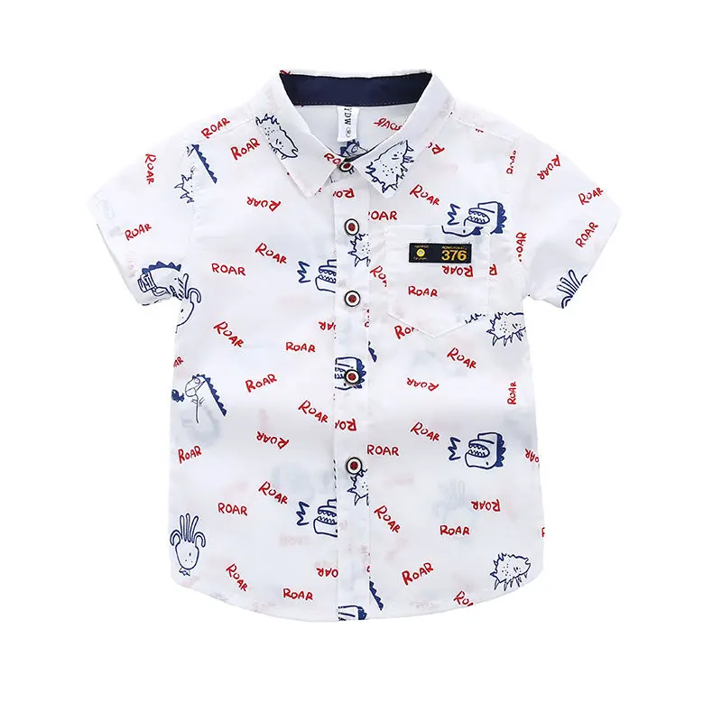 Soft and non-fading new 1-7 year old children's multi-cotton short-sleeved shirt Korean version trend boy children's shirt
Soft and non-fading new 1-7 year old children's multi-cotton short-sleeved shirt Korean version trend boy children's shirt
