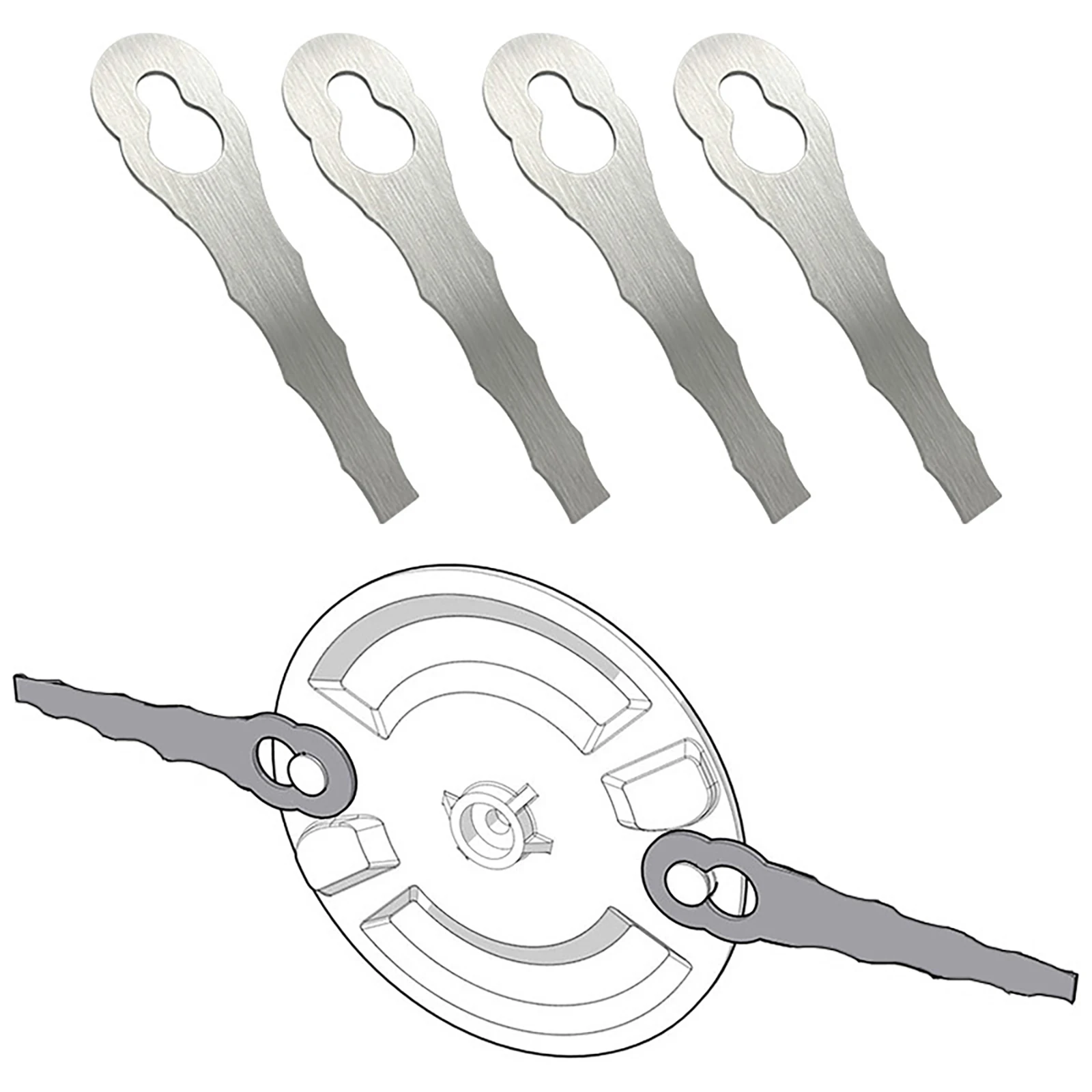 1 Pc Stainless Steel Replacement Blades Spare For STIHL FSA 45 FSA 57 Trimmer Cordless Lawn Mower Blades Accessories Garden Tool
1 Pc Stainless Steel Replacement Blades Spare For STIHL FSA 45 FSA 57 Trimmer Cordless Lawn Mower Blades Accessories Garden Tool