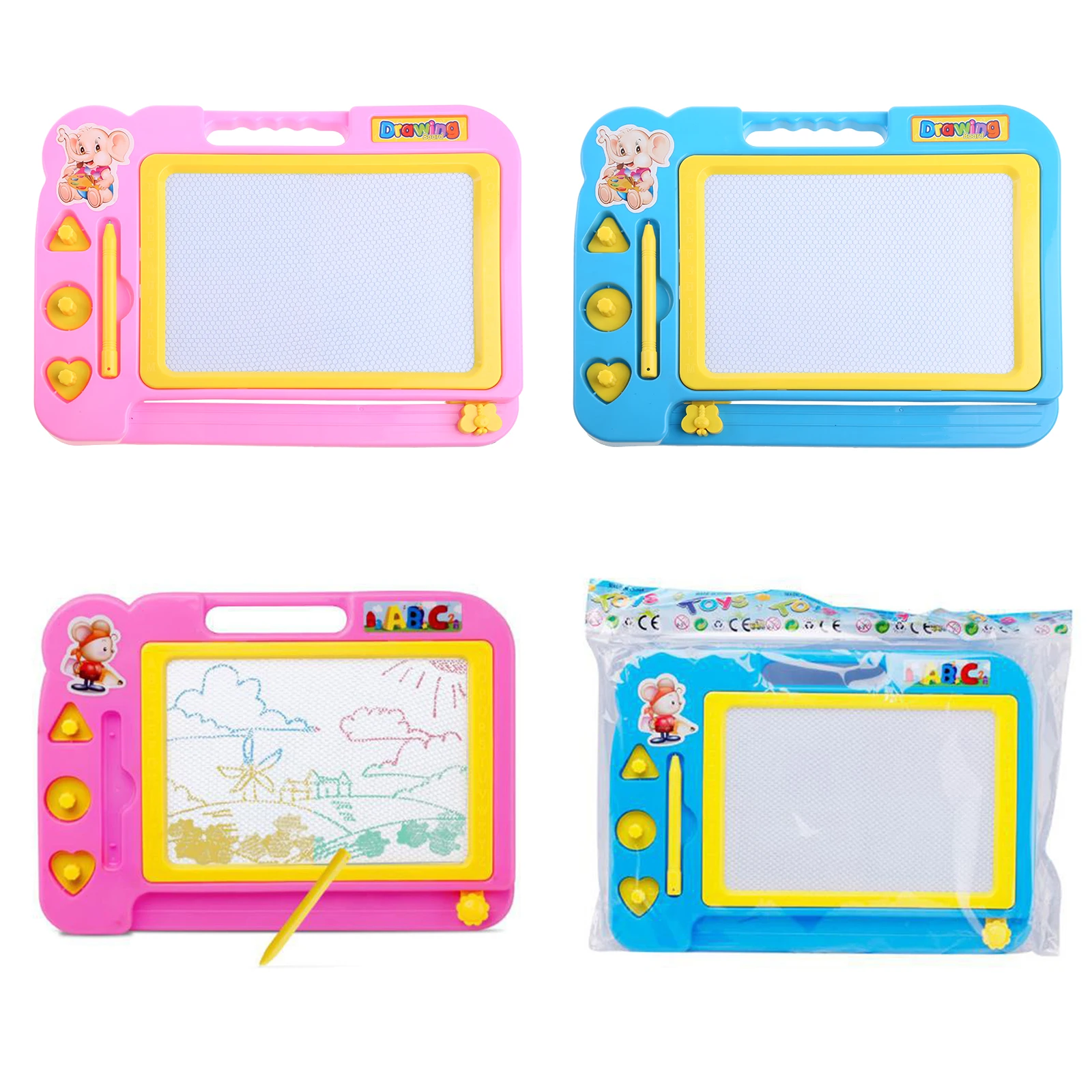 Пластиковая магнитная доска для обучения искусству, Дошкольная доска для рисования, несколько цветов на выбор с магнитной подушкой для рисования
Пластиковая магнитная доска для обучения искусству, Дошкольная доска для рисования, несколько цветов на выбор с магнитной подушкой для рисования