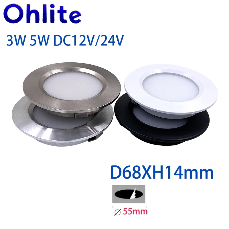 Потолочный светильник Ohlite 3W 5W DC12V 24V
Потолочный светильник Ohlite 3W 5W DC12V 24V