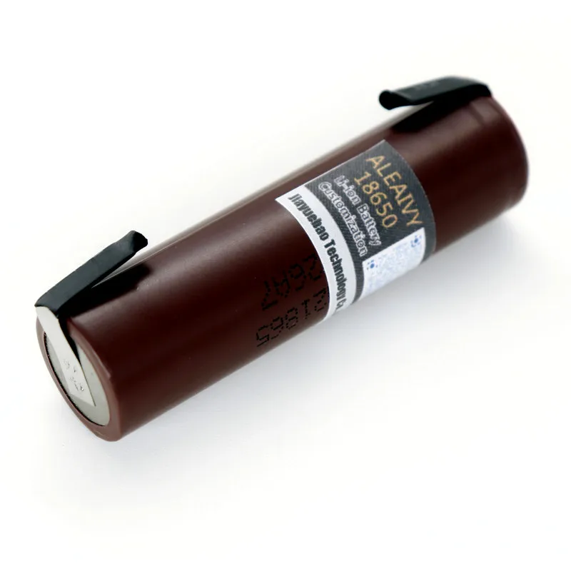 2022 New HG2 18650 Battery 3000mAh HG2 18650 3.7V Lithium Rechargeable High Discharge 20A Power Bateria (Welded Nickel Strips)
2022 New HG2 18650 Battery 3000mAh HG2 18650 3.7V Lithium Rechargeable High Discharge 20A Power Bateria (Welded Nickel Strips)