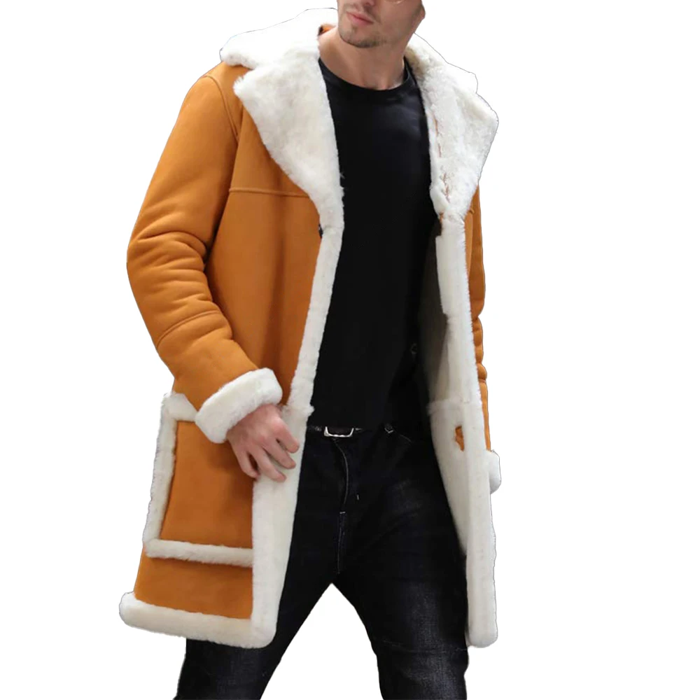 2022 Brand New Coat Lapel Lined Long Jacket Men's Casual Coat Overcoat Autumn And Winter Fashion Faux Leather
2022 Brand New Coat Lapel Lined Long Jacket Men's Casual Coat Overcoat Autumn And Winter Fashion Faux Leather