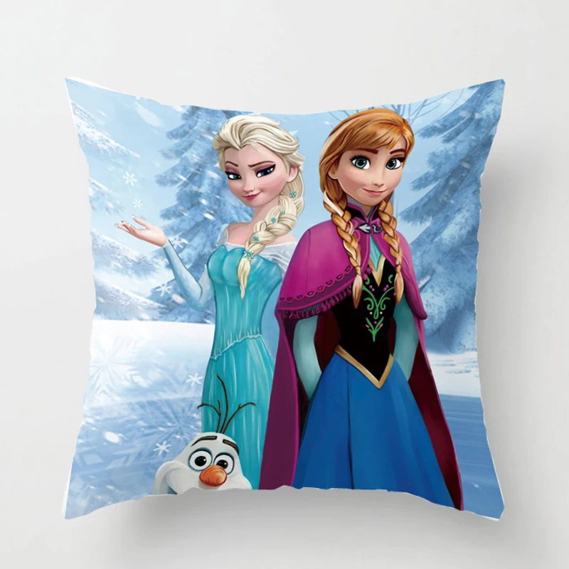 Чехол для подушки из мультфильма Disney, декоративное украшение «Холодное сердце», Эльза, Анна, диван для сна, детский подарок для девочки, 40x40 см
Чехол для подушки из мультфильма Disney, декоративное украшение «Холодное сердце», Эльза, Анна, диван для сна, детский подарок для девочки, 40x40 см