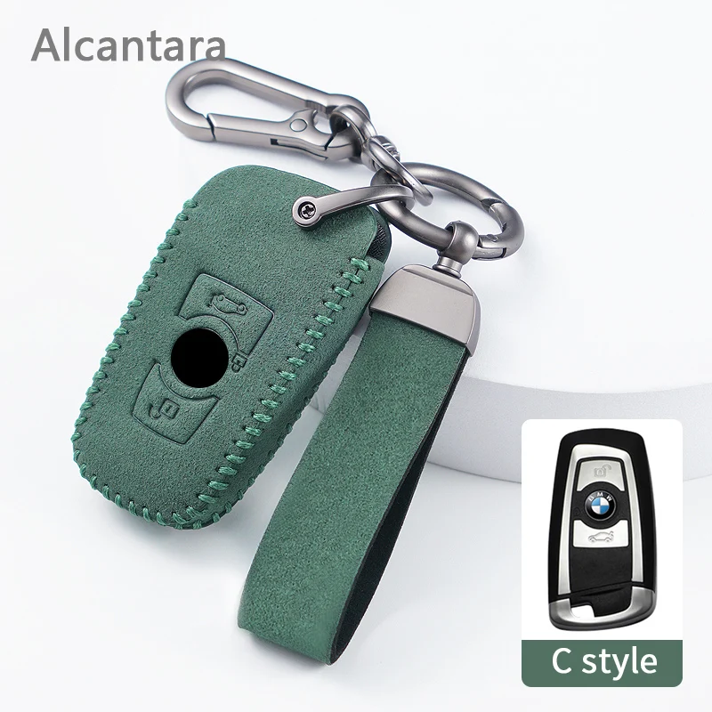 Alcantara Suede Leather Car Remote Key Case Cover For BMW X3 X5 X6 F30 F34 F10 F20 G20 G30 G01 G02 G05 F15 F16 1 3 5 Accessories
Alcantara Suede Leather Car Remote Key Case Cover For BMW X3 X5 X6 F30 F34 F10 F20 G20 G30 G01 G02 G05 F15 F16 1 3 5 Accessories