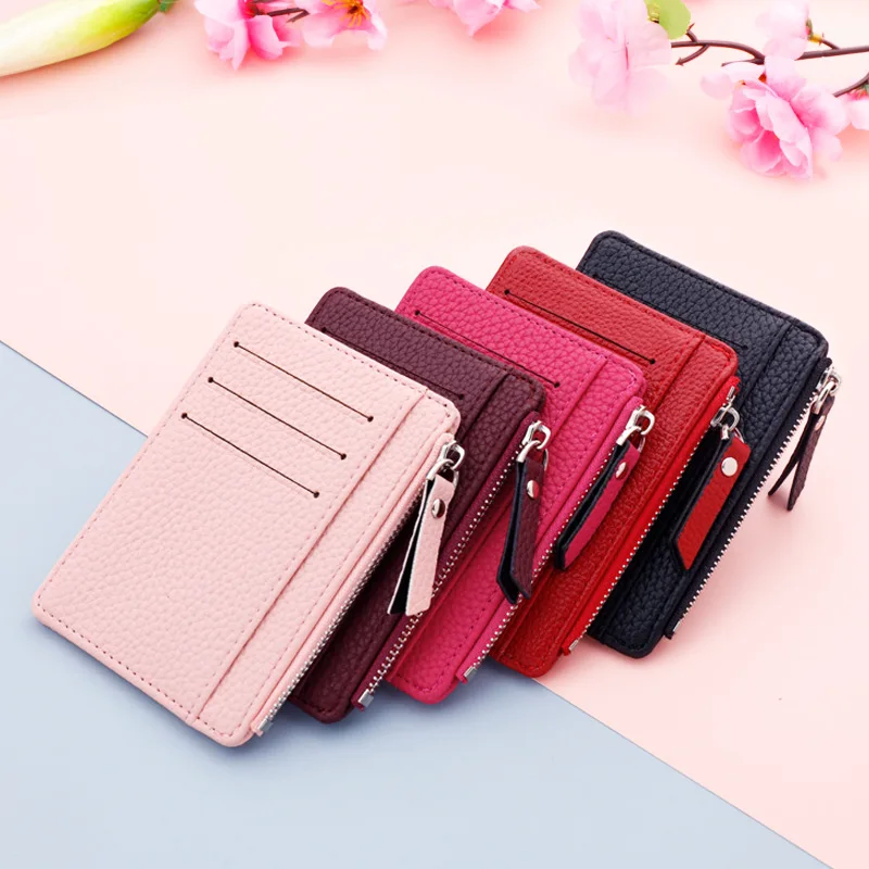 New Ultra-Thin Women Men Credit ID Card Holder Case PU Leather Zipper Fashion Small Wallet Money Bag Coin Purse Clip Organizer
New Ultra-Thin Women Men Credit ID Card Holder Case PU Leather Zipper Fashion Small Wallet Money Bag Coin Purse Clip Organizer