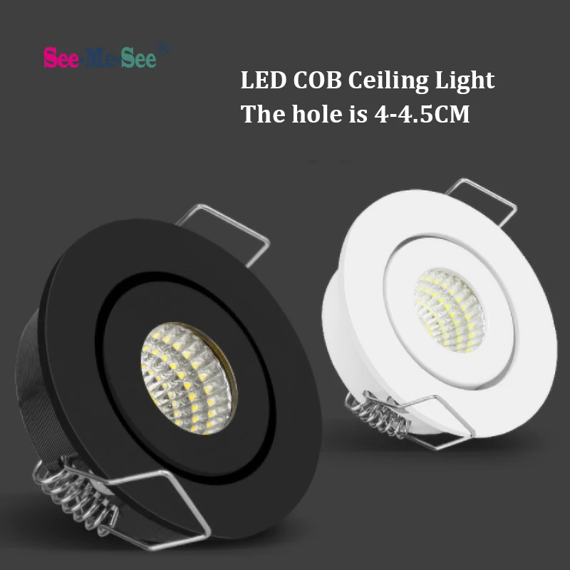 5PCS Modern MINI Recessed LED Waterproof Dimmable COB Downlight 3W AC85-265V Ceiling Corridor Spot Light LED Ceiling Lights
5PCS Modern MINI Recessed LED Waterproof Dimmable COB Downlight 3W AC85-265V Ceiling Corridor Spot Light LED Ceiling Lights