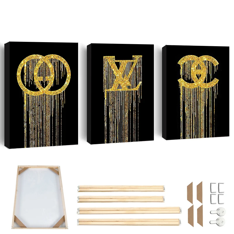 Black Gold Foil Line Luxury Poster with Frame Coco Letter Wall Art Canvas Painting Classic Modern for Home Room Decor Aesthetic
Black Gold Foil Line Luxury Poster with Frame Coco Letter Wall Art Canvas Painting Classic Modern for Home Room Decor Aesthetic