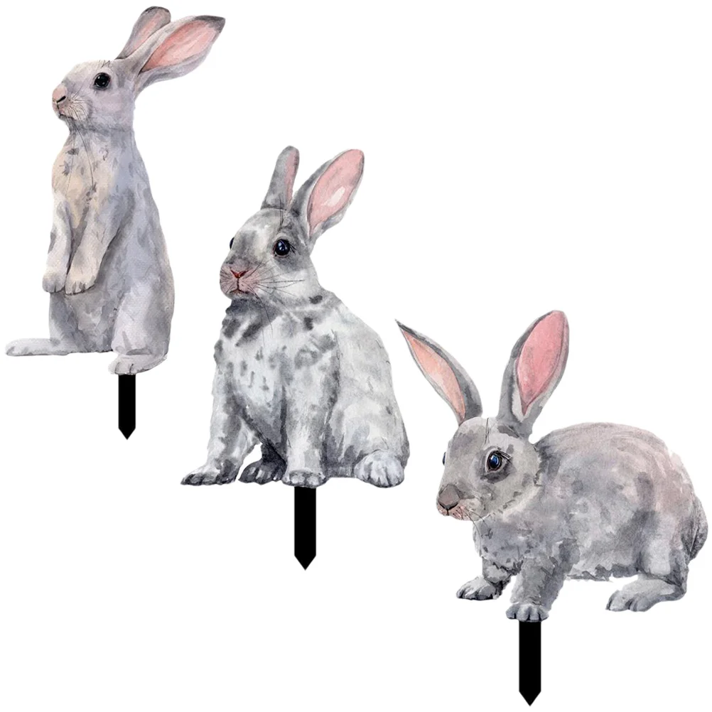 Easter Yard Rabbit Stake Sign Stakes Garden Decorations Lawn Signs Bunny Outdoor Decor Decoration Pathway Happy Courtyard
Easter Yard Rabbit Stake Sign Stakes Garden Decorations Lawn Signs Bunny Outdoor Decor Decoration Pathway Happy Courtyard