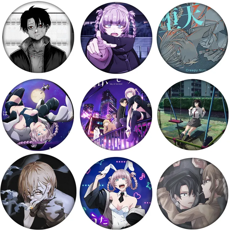 Free Shipping Anime CALL OF THE NIGHT Badge Brooch Pin Accessories For Clothes Backpack Decoration gift
Free Shipping Anime CALL OF THE NIGHT Badge Brooch Pin Accessories For Clothes Backpack Decoration gift