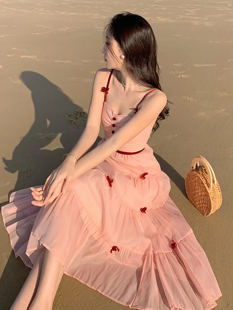 2022 Spring Summer New Fashion Casual Butterfly Organza Boho Beach Long Dresses For Women Sexy Sleeveless Holiday Fairy Dress
2022 Spring Summer New Fashion Casual Butterfly Organza Boho Beach Long Dresses For Women Sexy Sleeveless Holiday Fairy Dress