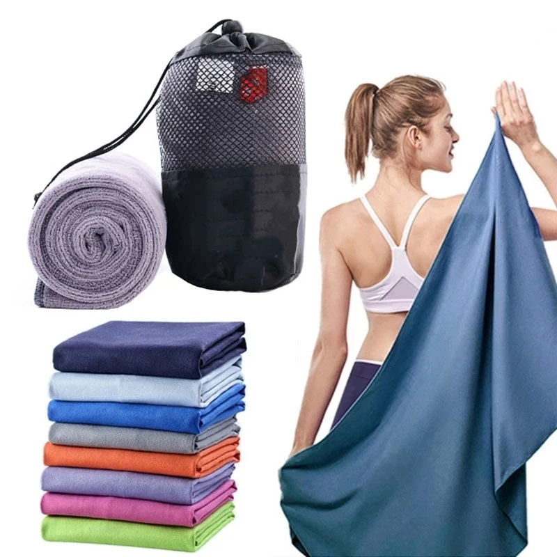 Microfiber Soft Swimming Sports Gym Towel Fast Drying Fitness Sweat Towels With Carry Bag For Men Women Hiking Ttavel Camping
Microfiber Soft Swimming Sports Gym Towel Fast Drying Fitness Sweat Towels With Carry Bag For Men Women Hiking Ttavel Camping